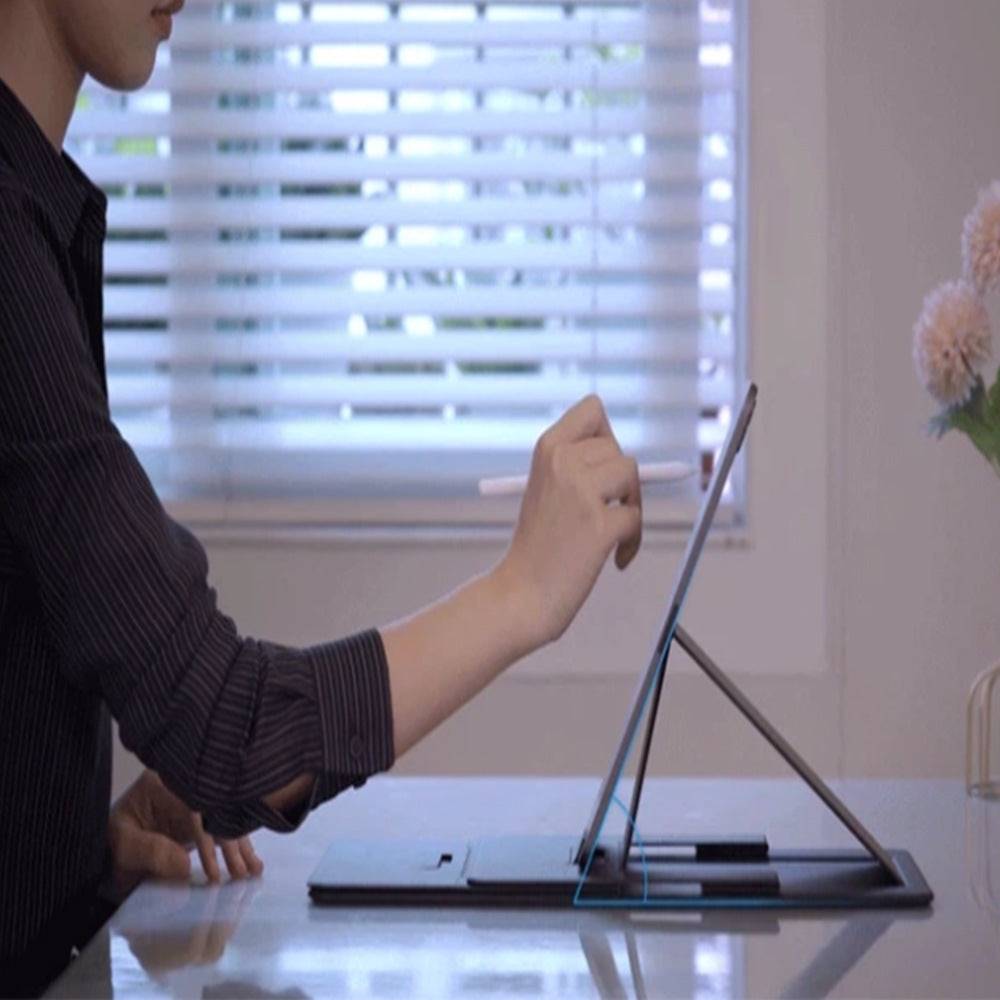 Ingenious Folding Table, Portable Laptop/Tablet Desk Thingwy