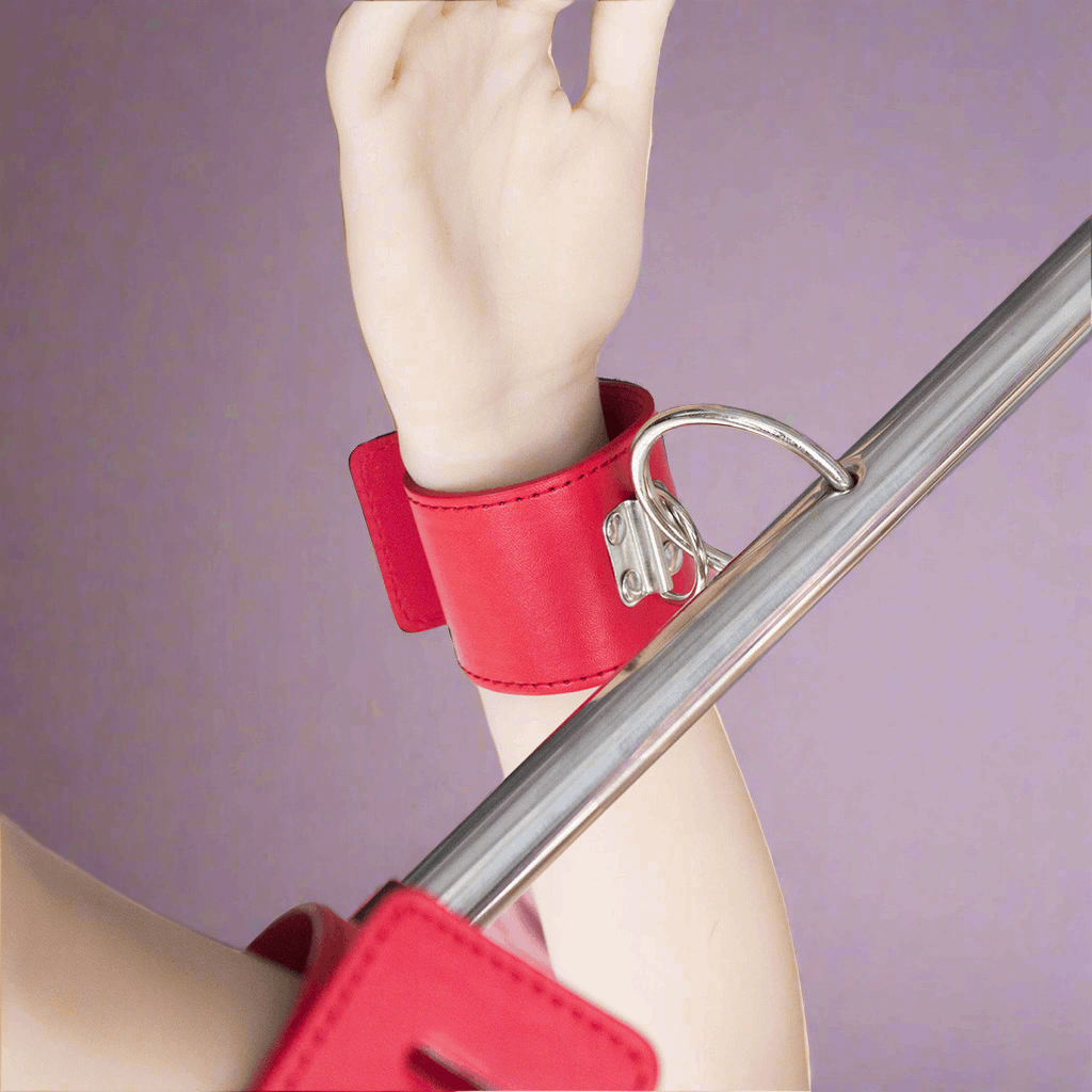 Wrist & Ankle Spreader Bar with Cuffs