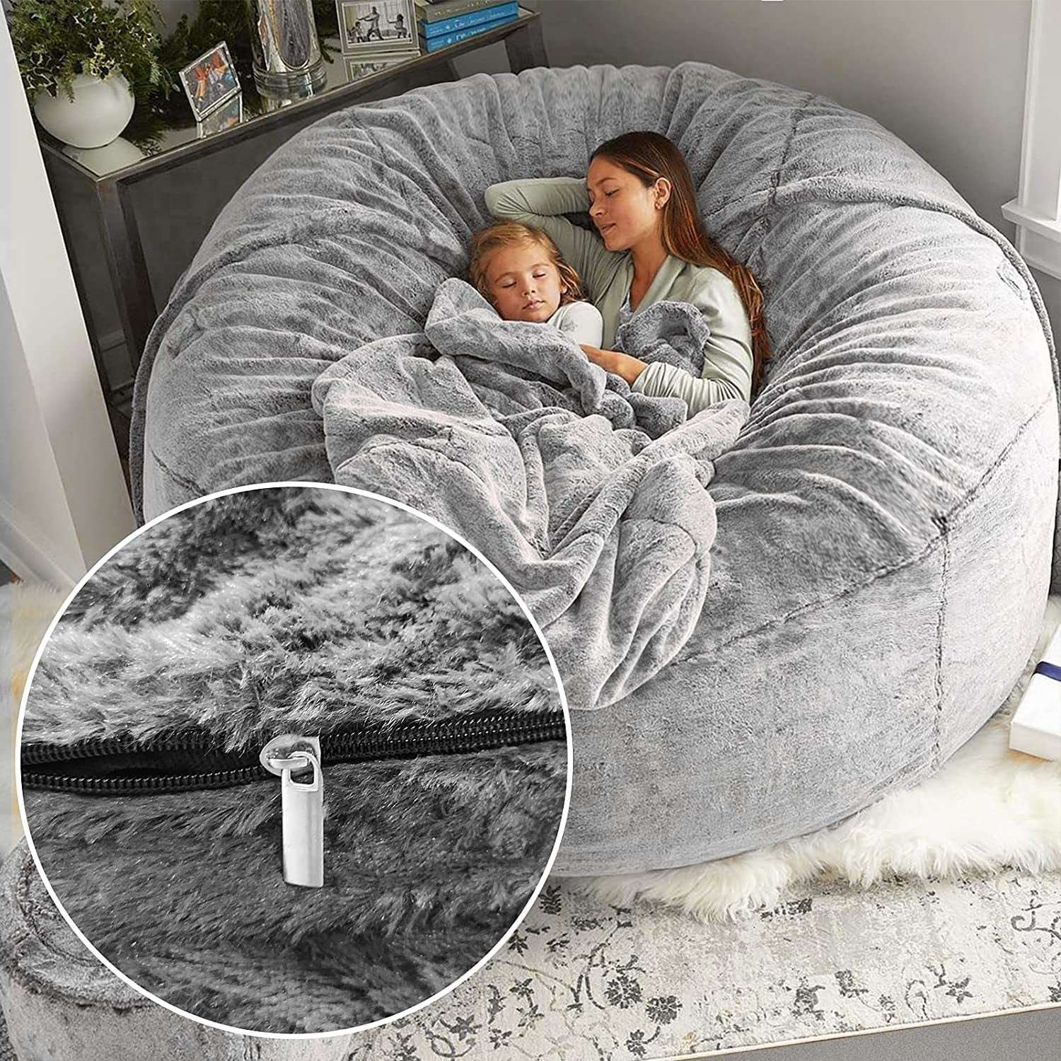 RAINBEAN Oversized Bean Bag Chair Thingwy